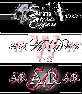 Custom cigar labels aree designed free for cigar roller events